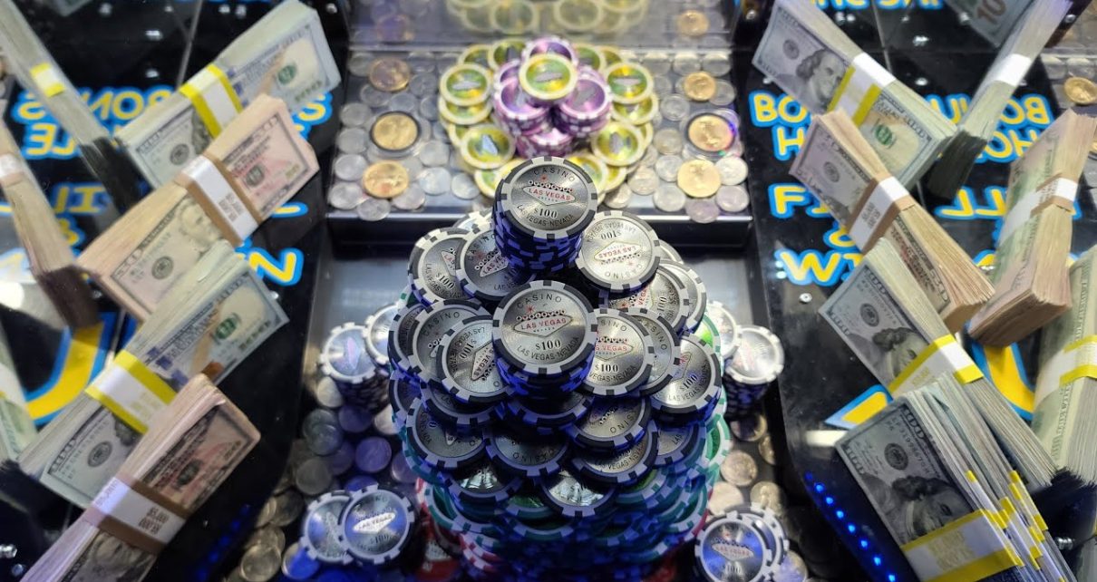 Dynamite High Limit Casino Coin Pusher! Episode ~ Thousands In Casino Las Vegas Casino Chips!