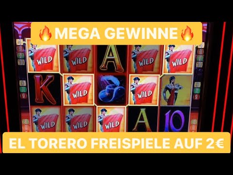 El Torero lange Freispiele 2 EURO? VIELE TOREROS ? MERKUR MAGIE CASINO SPIELHALLE NOVOLINE Jackpot