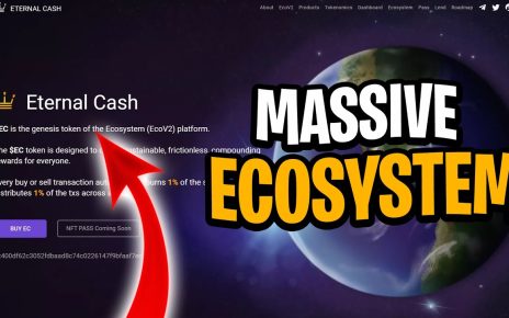 Eternal Cash & Their Massive Ecosystem With An Online Casino Giving Massive Rewards To Holders!