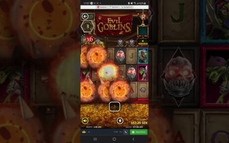 Evil Goblings , Big win at the Online Casino with nolimit city