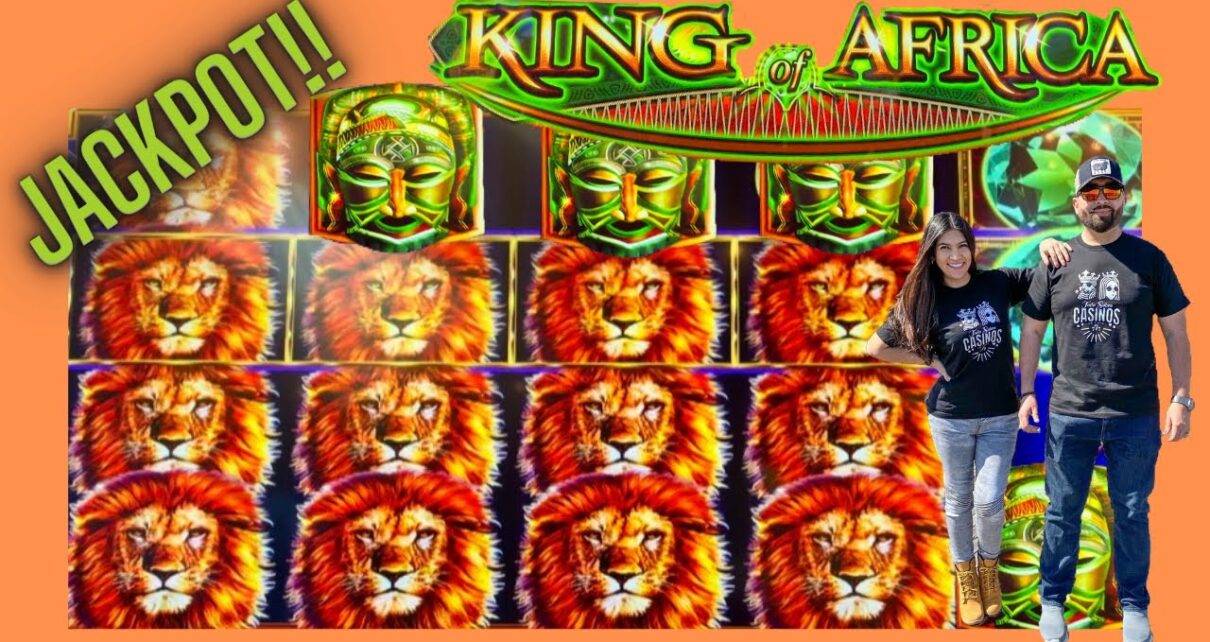 ?FINALLY A JACKPOT AT KING OF AFRICA SLOT MACHINE!! APUESTAS DE .00 SLOT CHANNEL EN ESPAÑOL!