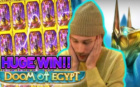 FULLSCREEN!! DOOM OF EGYPT HUGE WIN – ONLINE CASINO BONUS FROM CASINODADDY