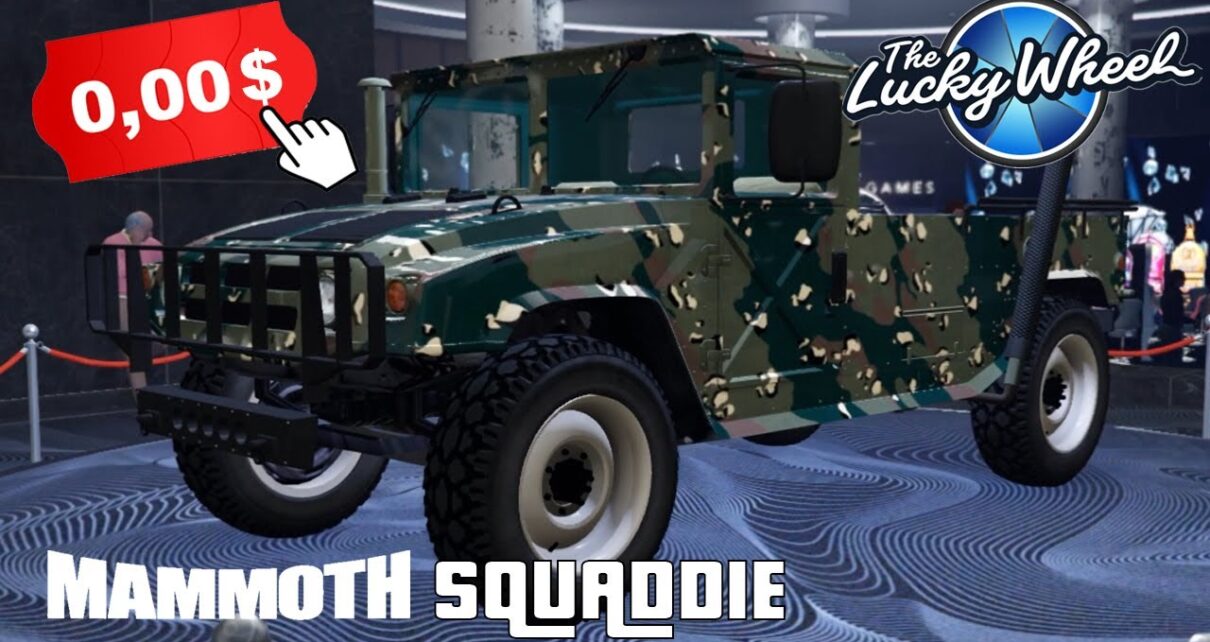 ? GAGNER LA VOITURE DU CASINO À TOUS LES COUPS SUR GTA ONLINE | MAMMOTH SQUADDIE