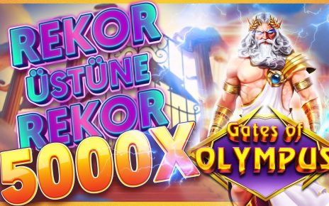 GATES OF OLYMPUS | 5 SCATTERLE FREESPİNE GİRDİK 5000X DÜNYA REKORU  #gatesofolympus #casino #rulet