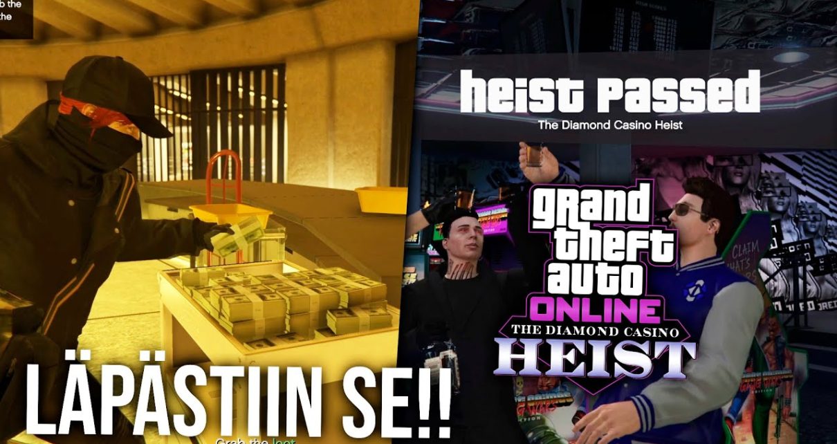 GTA 5 Diamond casino Heist – Katsojien kanssa!