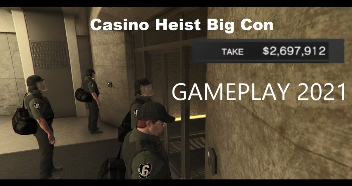 GTA 5 Online: Casino Heist (Big Con Gruppe Sechs) *2021* Gameplay