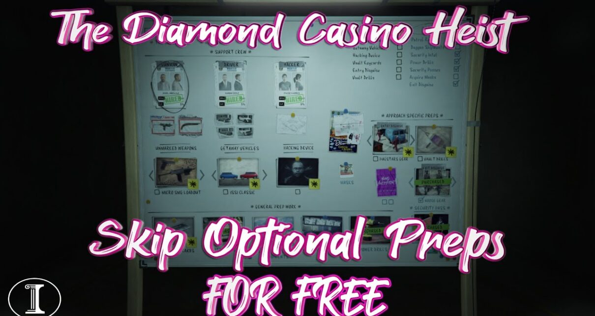 GTA Diamond Casino Heist – How To Skip Optional Preps For FREE (PS4 & XBOX ONLY) [NO PC ‼️]