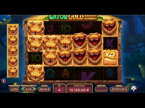 Gator gold deluxe gigablox. Big win in Russian online casino