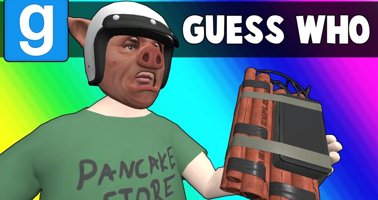 Gmod Guess Who Funny Moments – Cursed Casino Mirror (Garry's Mod)