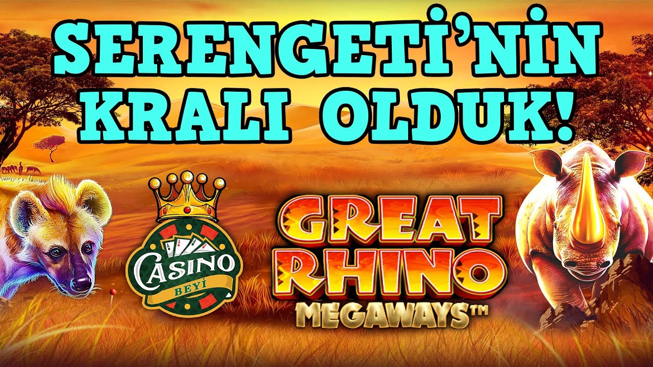 #GreatRhinoMegaways'de Krallığımızı İlan Ettik! - Casino Beyi #slot#casino#slotvurgunları#casinoslot