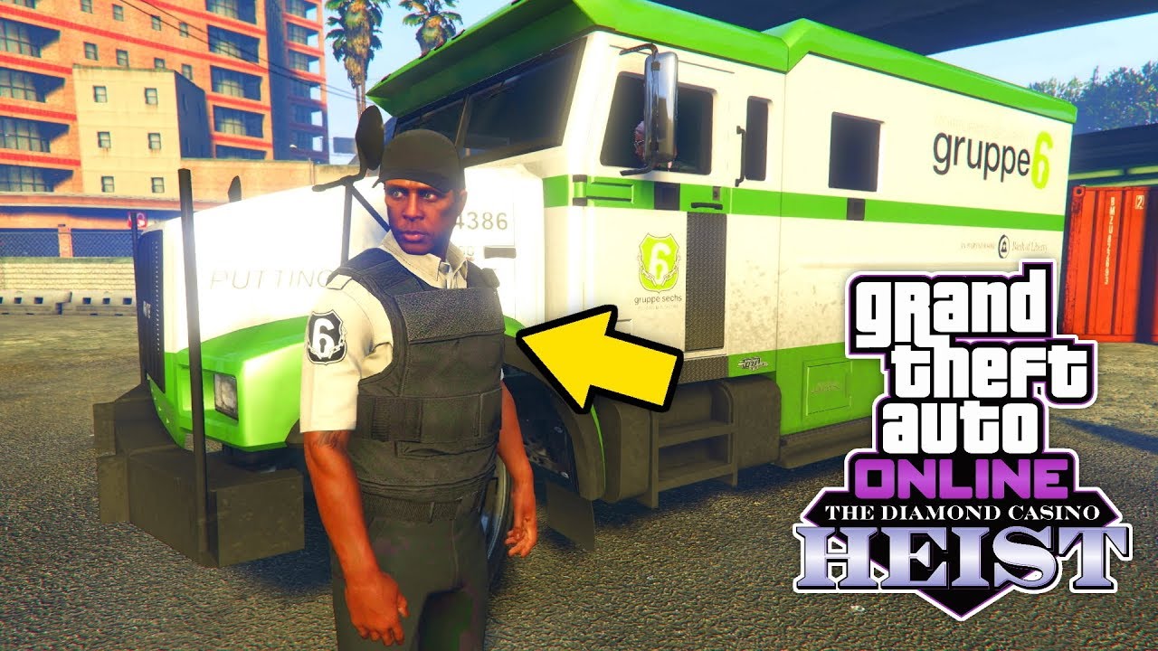 Gruppe 6 Outfit bekommen! (Schnell & einfach) - GTA Online: Casino Heist DLC