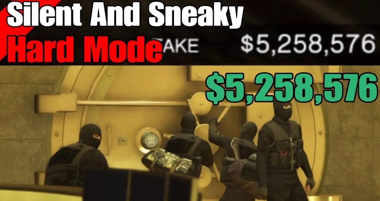 Gta Online Diamond Casino Heist ,258,576 Silent And Sneaky Hard Mode