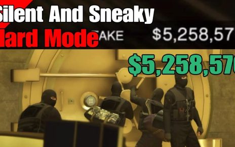 Gta Online Diamond Casino Heist ,258,576 Silent And Sneaky Hard Mode