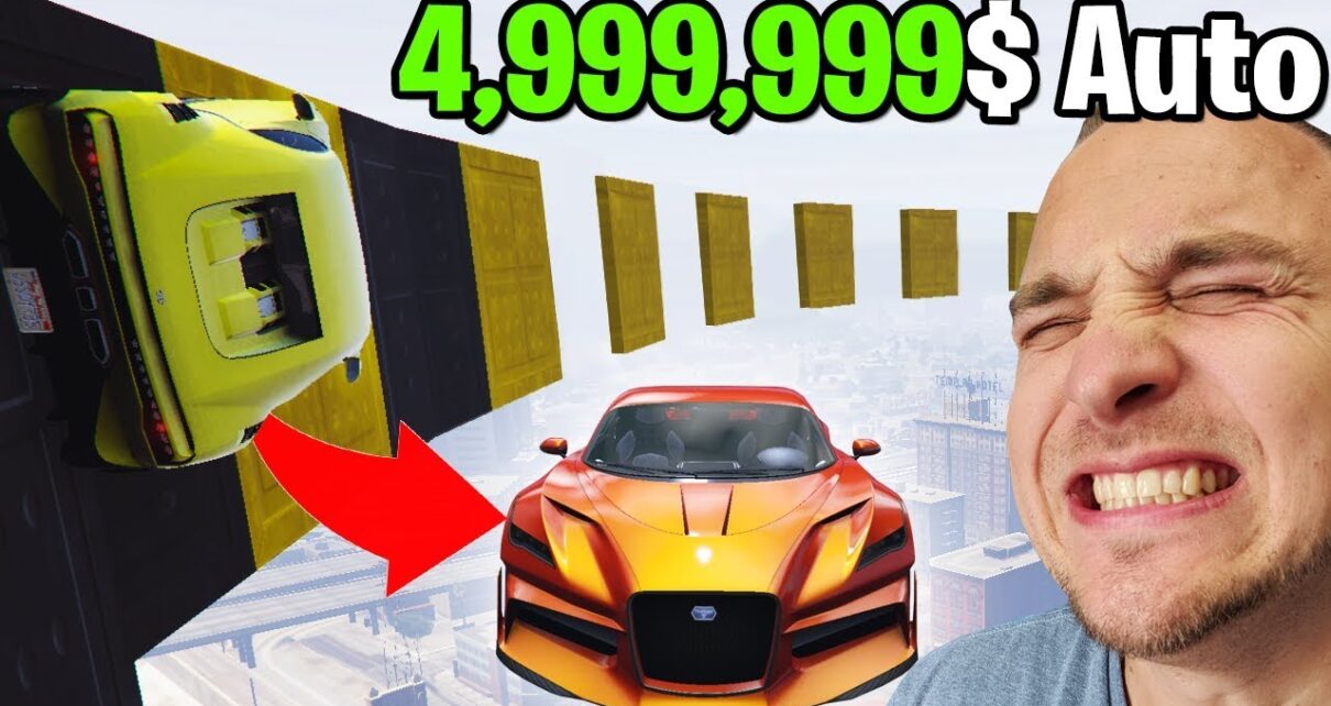 HARDCORE CASINO Wallride mit Millionen Dollar Auto ?️? GTA 5 Online Casino DLC