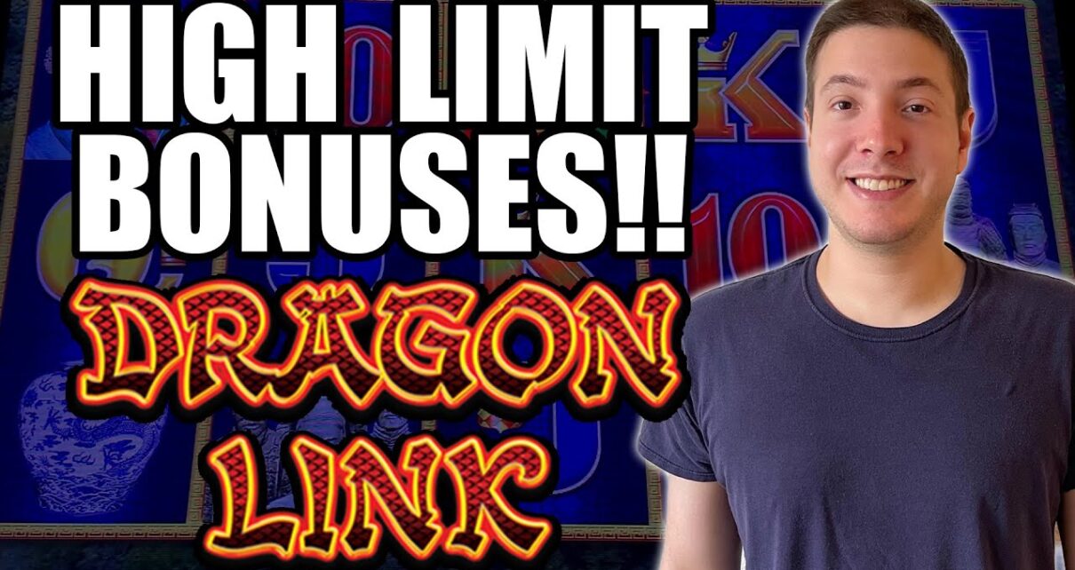 HIGH LIMIT DRAGON LINK BONUSES! Will This Slot Machine Pay Huge!?