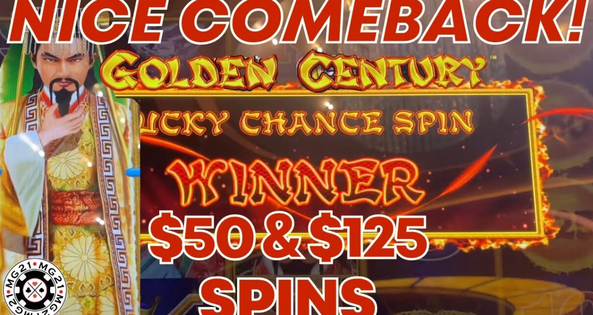 HIGH LIMIT Dragon Link Golden Century HANDPAY JACKPOTS 5 Bonus Slot Machine CASINO NICE COMEBACK