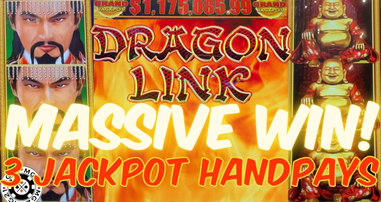 HIGH LIMIT Dragon Link Slot Happy Prosperous & Golden Century (3) HANDPAY JACKPOT Casino MASSIVE WIN