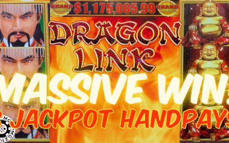 HIGH LIMIT Dragon Link Slot Happy Prosperous & Golden Century (3) HANDPAY JACKPOT Casino MASSIVE WIN