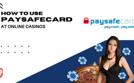 How to Deposit to an Online Casino using PaysafeCard