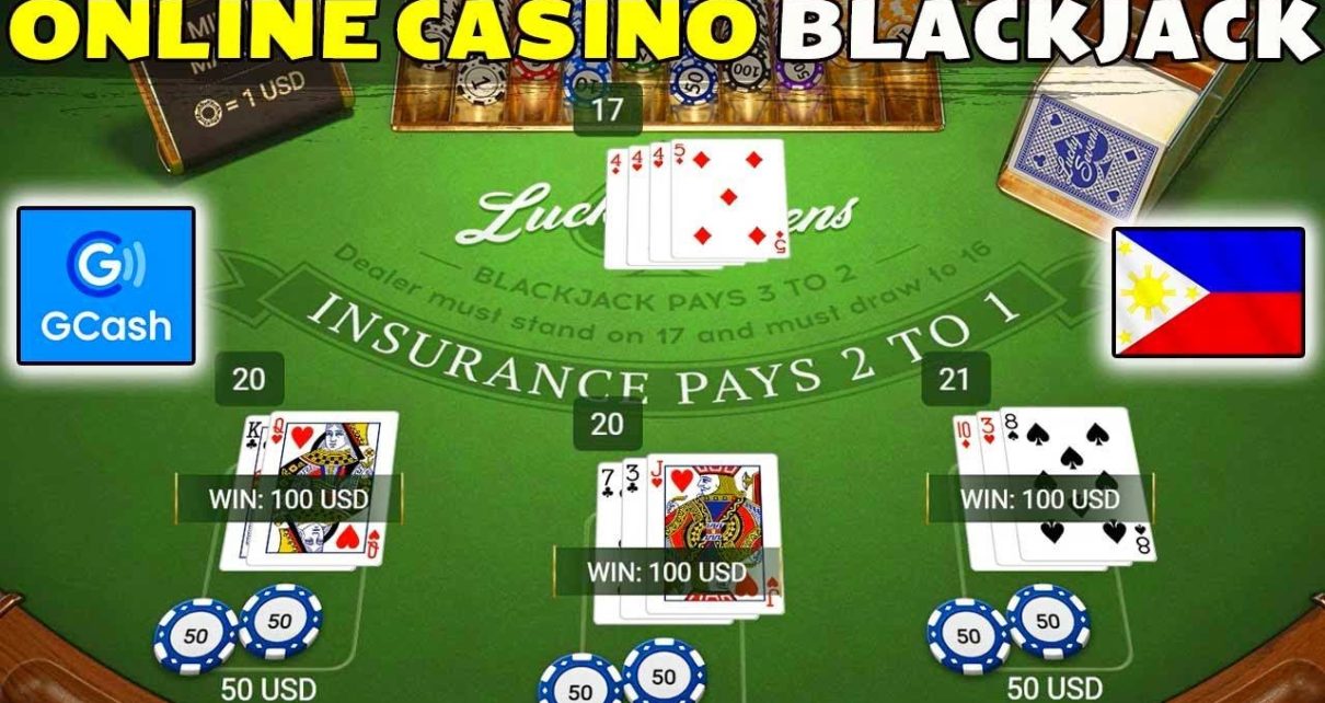 ♠ ♣♥ How to play Blackjack Online? ? I win 250$ in Online Casino Philippines gcash for existent money!