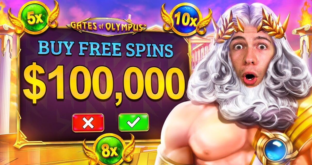 INSANE 0,000 Bonus Buys on GATES OF OLYMPUS ⚡