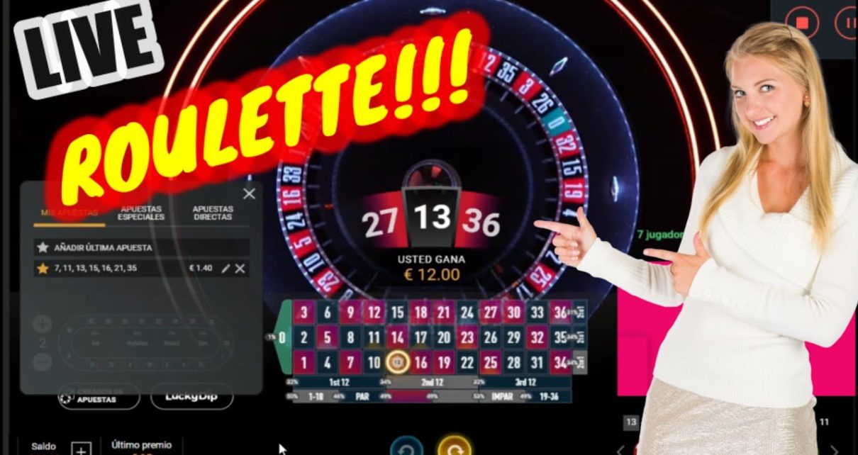 LIVE ROULETTE SESSION – RV SYSTEM – ONLINE CASINO component 1