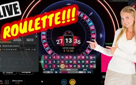 LIVE ROULETTE SESSION – RV SYSTEM – ONLINE CASINO component 1