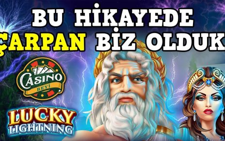 ⚡#LuckyLightning'de Rolleri Değiştik, Şimşekleri Yolladık! – Casino Beyi #casino #slot #slotoyunları