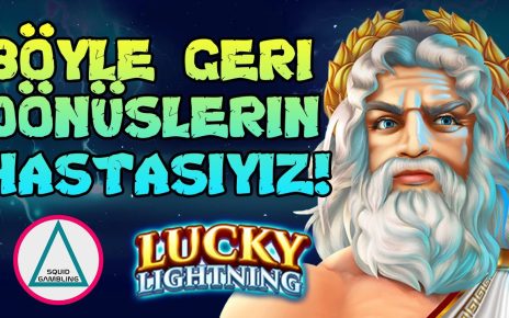 #LuckyLightning'de Son Sözü Biz Söyledik! Kasamız Doldu! – Squid Gambling #casino #slot#slotoyunları