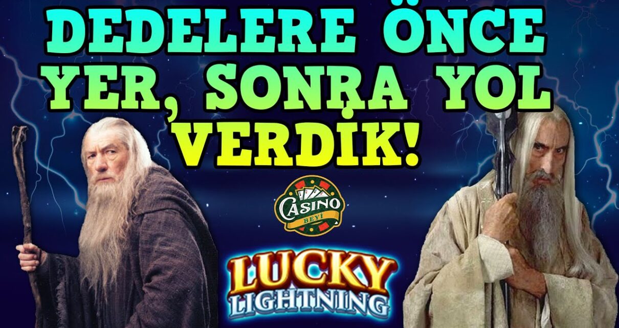 ⚡#LuckyLightning'e Yargı Dağıtmaya Geldik! – Casino Beyi #slot #slotoyunları #casinoslot #casino