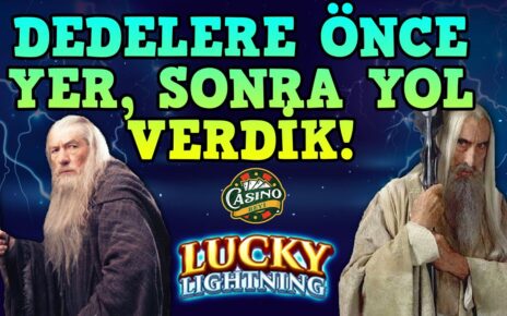 ⚡#LuckyLightning'e Yargı Dağıtmaya Geldik! – Casino Beyi #slot #slotoyunları #casinoslot #casino