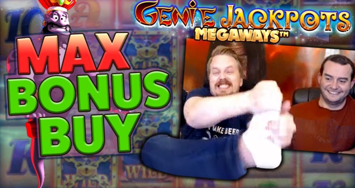 MAX BONUS BUY – GENIE JACKPOTS MEGAWAYS