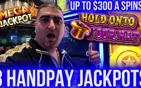 NON STOP JACKPOTS On High Limit Lock It Link Slot Machine | Winning Mega Bucks On Slots