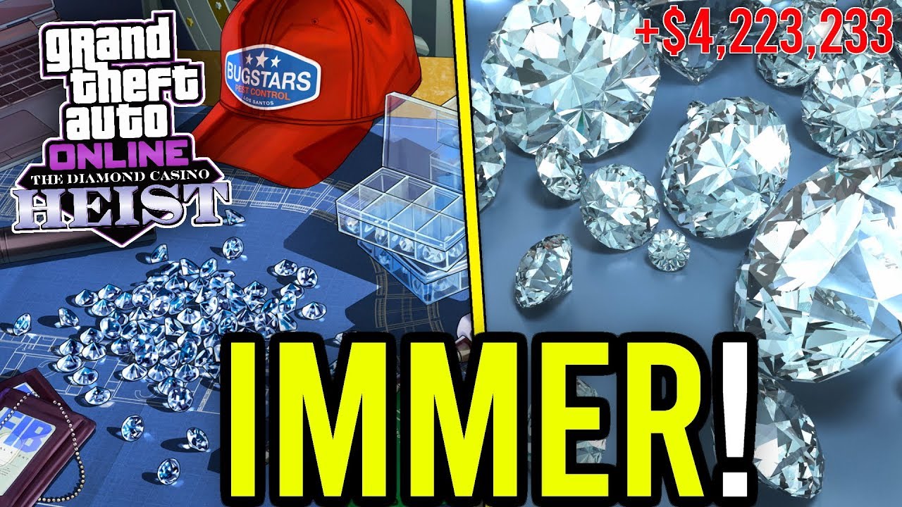 NUR SO bekommst du IMMER DIAMANTEN im CASINO HEIST! - GTA Online