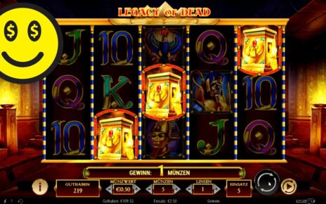 Online Casino Deutsch – Legacy of Dead Freispiele auf fettem Einsatz!