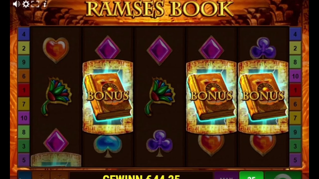 Online Casino Deutsch - Ramses Book FREISPIELE ??