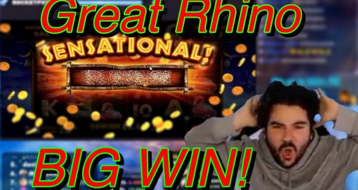 ? Online Casino – Insane Hit Great Rhino ? SlotHeroeZ??‍♂️