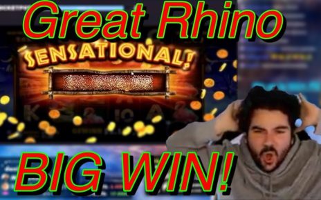 ? Online Casino – Insane Hit Great Rhino ? SlotHeroeZ??‍♂️