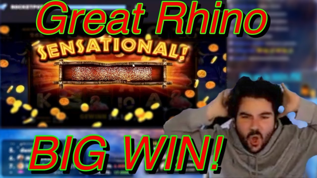 ? Online Casino - Insane Hit Great Rhino ? SlotHeroeZ??‍♂️