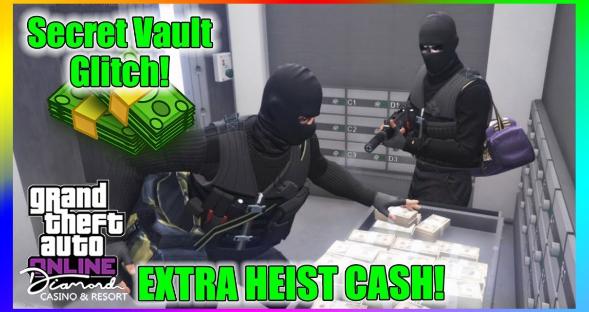 SECRET VAULT GLITCH CASINO HEIST – EARN EXTRA CASH GLITCH INSIDE THE SECRET VAULT Controller | GTA 5