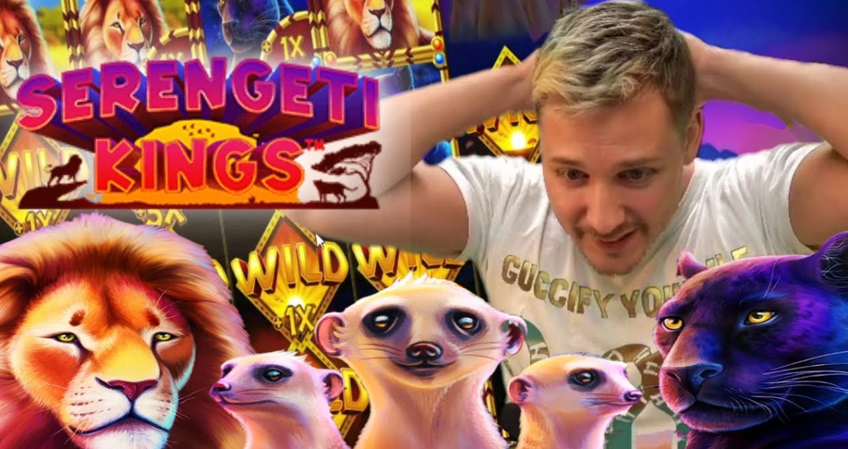 SERENGETI KINGS BIG WIN ON CASINODADDY SLOT STREAM – ONLINE CASINO SLOT FROM NetEnt