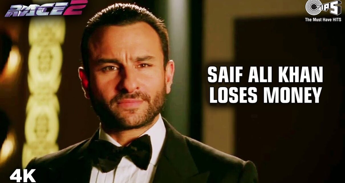 Saif Ali Khan & Rajesh Khattar Casino Deal | Race 2 Movie Scene | Tips Films | Hindi Action Movie
