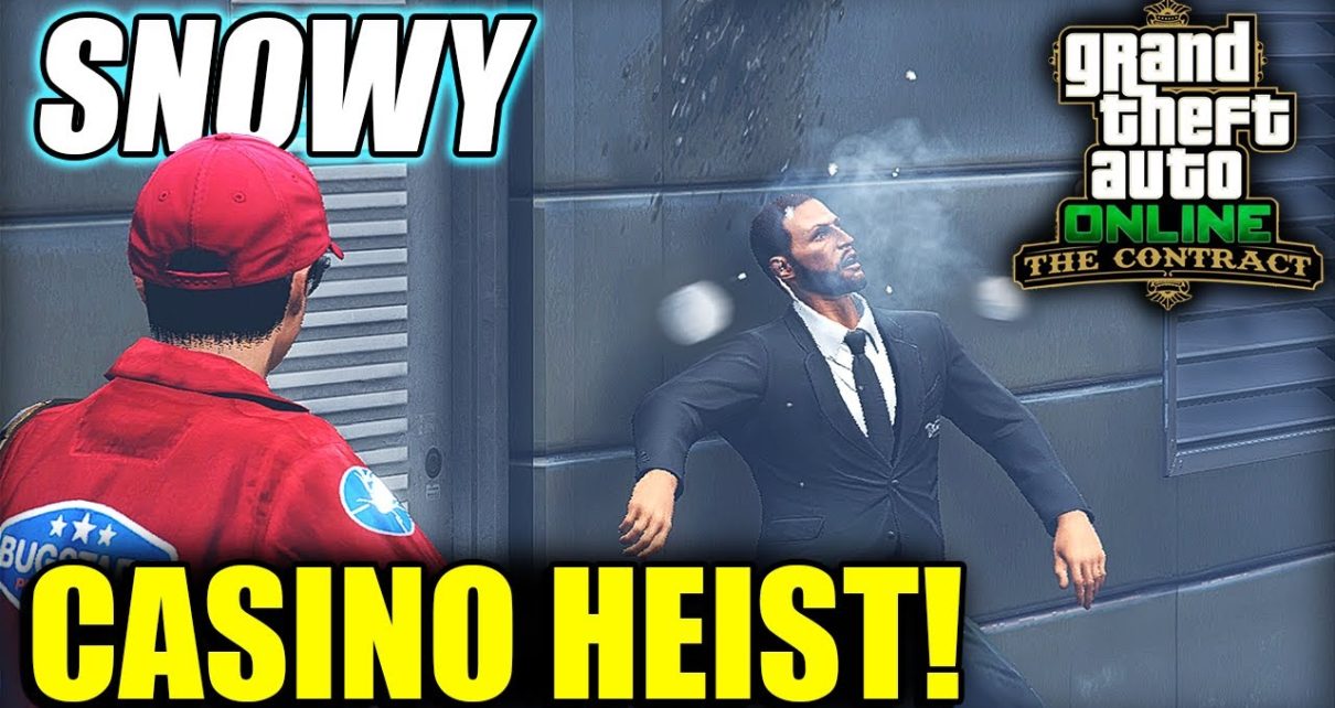 Snow Is Here! | Casino Heist Bugstar Approach With Diamonds Target