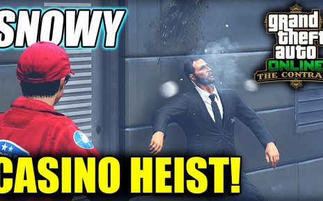 Snow Is Here! | Casino Heist Bugstar Approach With Diamonds Target