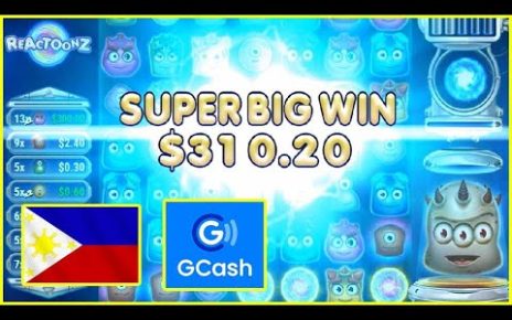 ✅TEST OF ONLINE CASINO PHILIPPINES (GCHASH) ? HOW TO WIN 300 USD IN Reactoonz slot