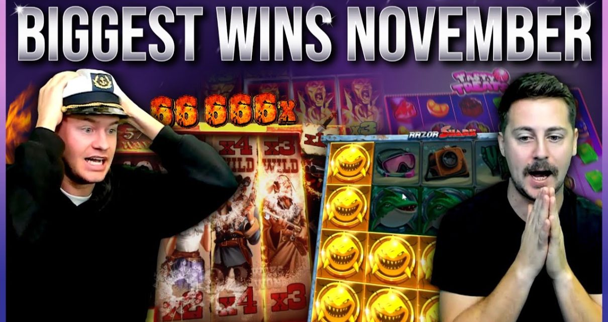 Top 10 Biggest Slot Wins of November!