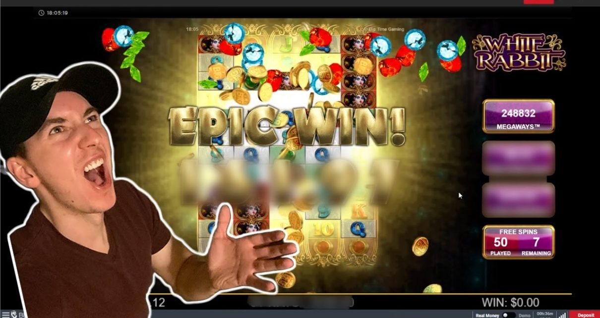 White Rabbit MAX Bonus! Insane Payout! Online Casino Slot White Rabbit MAX Bonus! Insane Payout! Online Casino Slot