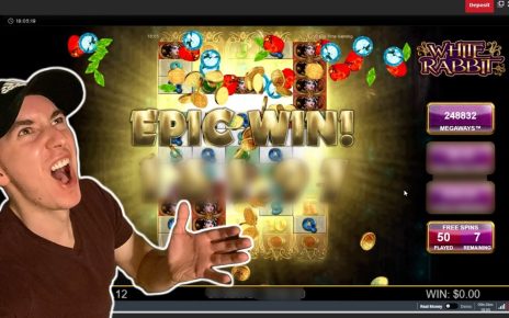 White Rabbit MAX Bonus! Insane Payout! Online Casino Slot