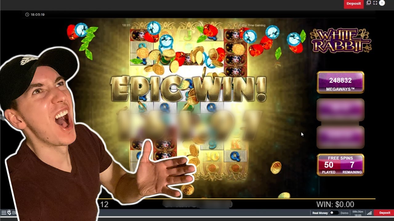 White Rabbit MAX Bonus! Insane Payout! Online Casino Slot