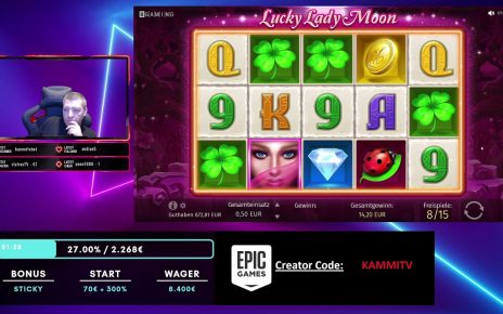 #017 [FSK18] Online Casino / Freispiele / Lucky Lady Moon (14.01.2022)